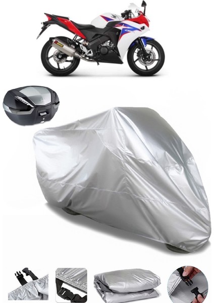 Honda Cbr 125 R Arka Çanta Uyumlu Motosiklet Brandası Lüx Premium Kalite
