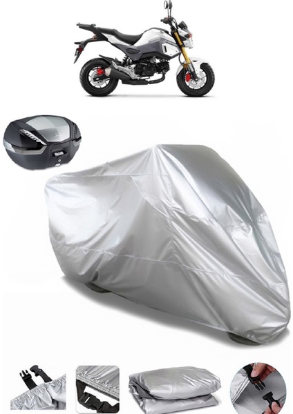 Honda Msx 125 Arka Çanta Uyumlu Motosiklet Brandası Lüx Premium Kalite