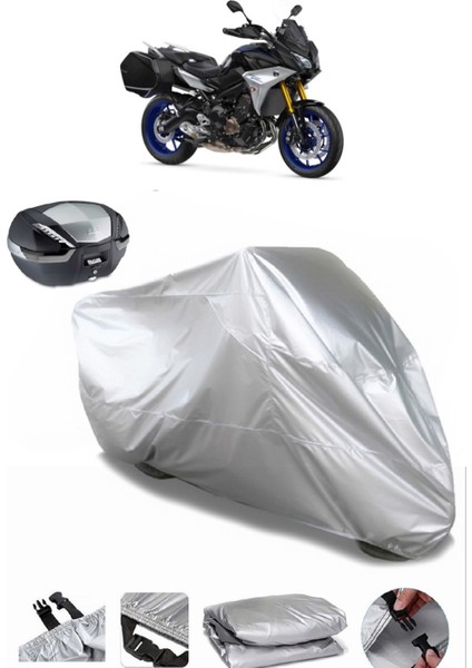 Yamaha Tracer 900 Gt Arka Çanta Uyumlu Motosiklet Brandası Lüx Premium Kalite
