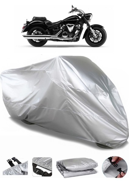 Yamaha Xvs 1300 A Motosiklet Brandası Lüx Premium Kalite