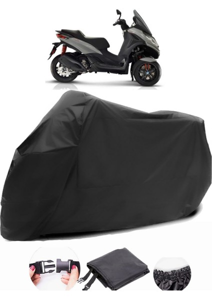 Piaggio Mp3 300 Siyah Motosiklet Branda Lüx Premium Kalite