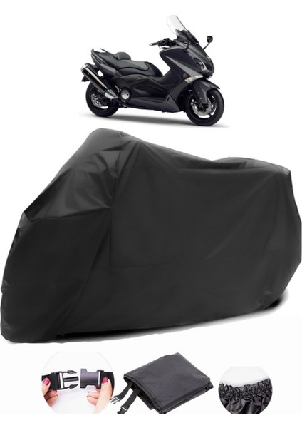 Yamaha Tmax 530 Siyah Motosiklet Branda Lüx Premium Kalite