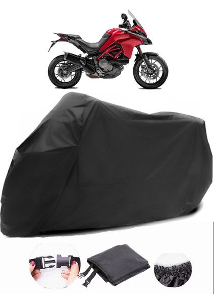 Ducati Multistrada 950 S Siyah Motosiklet Branda Lüx Premium Kalite