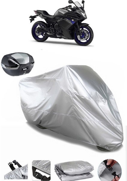Yamaha Xj6 Diversion F Arka Çanta Uyumlu Motosiklet Brandası Lüx Premium Kalite