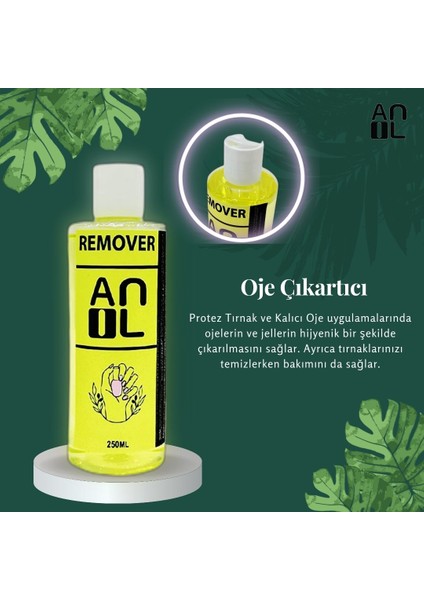 Anil Professional Cosmetics Kalıcı Oje Çıkartıcı- Remover