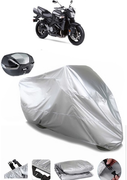 Suzuki B-King Arka Çanta Uyumlu Motosiklet Brandası Lüx Premium Kalite