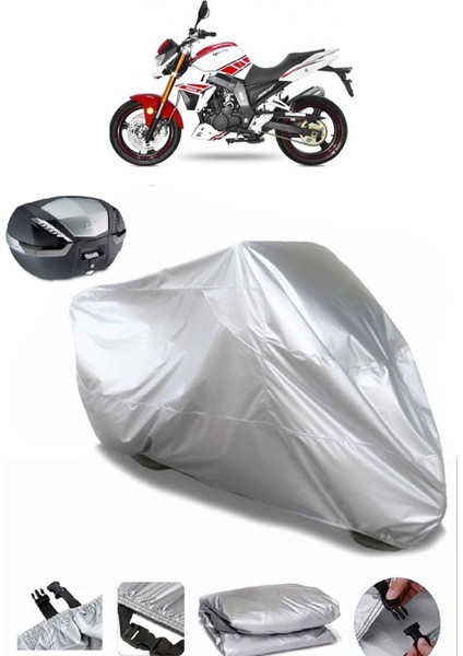 Yuki NT-250 Naked Arka Çanta Uyumlu Motosiklet Brandası Lüx Premium Kalite