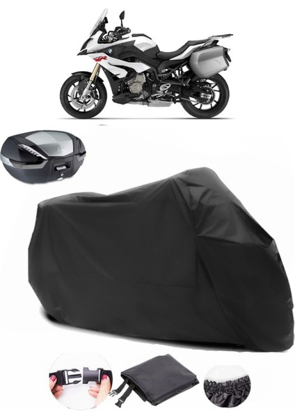 Bmw S 1000 Xr Siyah Arka Çanta Uyumlu Motosiklet Branda Lüx Premium Kalite