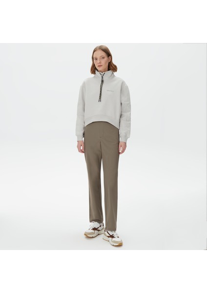 Nautıca Kadın Kırık Beyaz Relaxed Fıt Pantolon 37P304T.1FS