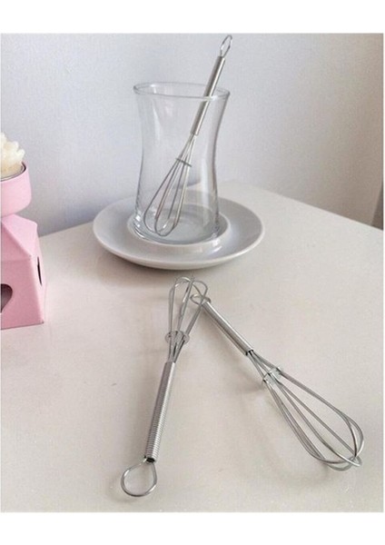 Bay Home Mini Çırpıcı Çay Kahve Karıştırıcı Küçük 14 cm Metal indirimleri