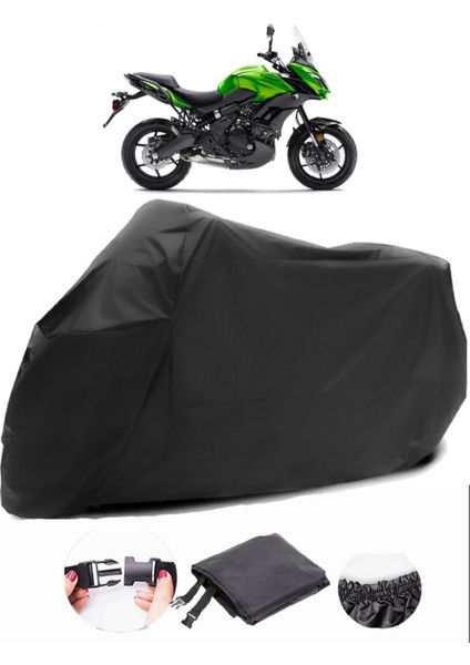 Kawasaki Kle 650 Versys Siyah Motosiklet Branda Lüx Premium Kalite