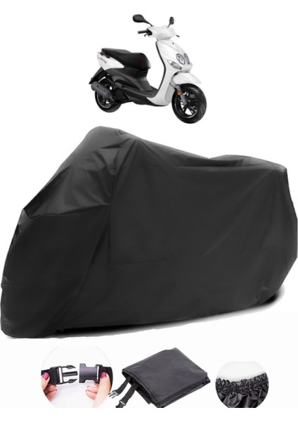 Yamaha Neos Siyah Motosiklet Branda Lüx Premium Kalite