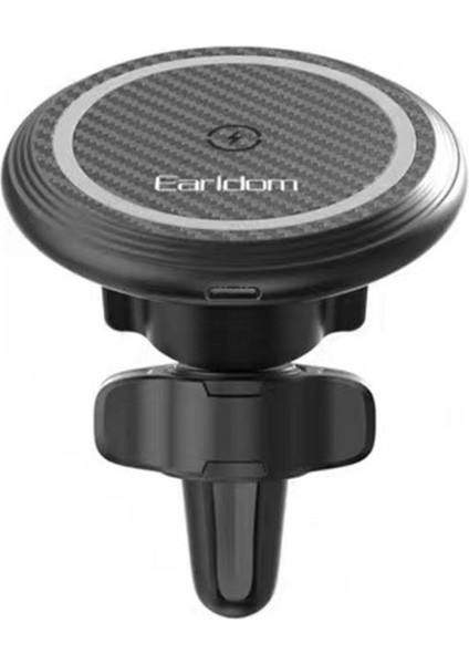 WC33 Izgara Klipsli 15W Kablosuz Şarjlı Magsafe Araç Içi Telefon Tutucu