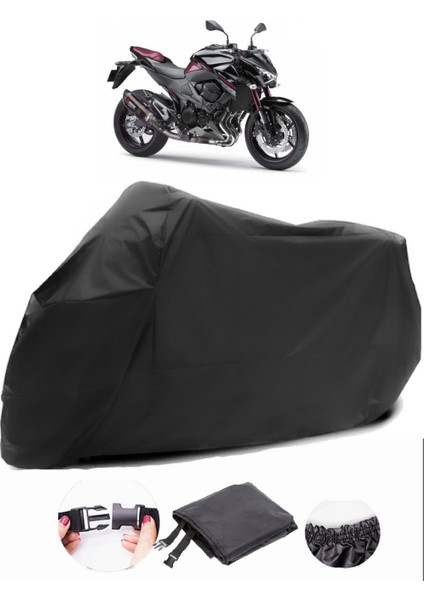 Kawasaki Z 800 Siyah Motosiklet Branda Lüx Premium Kalite
