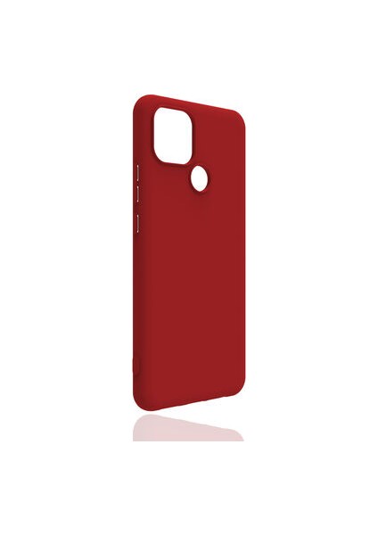 Oppo A15 Esnek Yapılı Kaymayan Flexa Premium Silikon Kapak