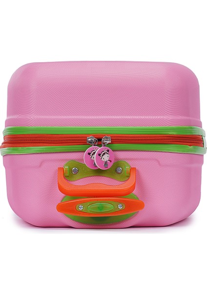 Disney Serisi 410 Pembe Kız Çocuk Valizi / Seyahat Bavulu fırsatları