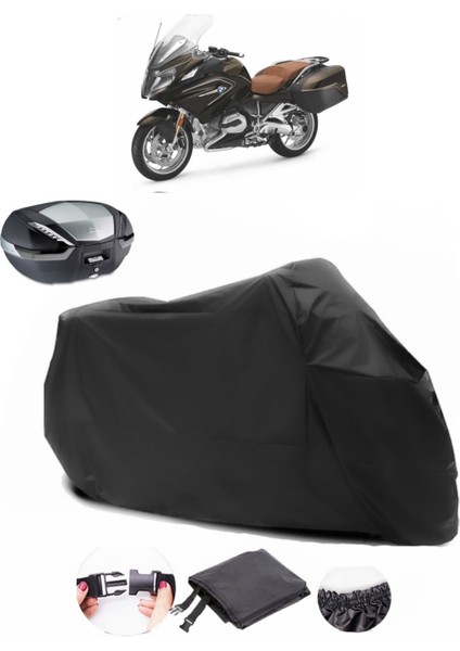 Bmw R 1200 Rt Siyah Arka Çanta Uyumlu Motosiklet Branda Lüx Premium Kalite