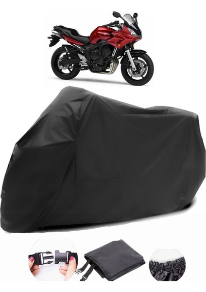Yamaha Fz6 Fazer S2 Siyah Motosiklet Branda Lüx Premium Kalite