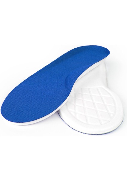 Bebek ve Çocuk İçin Spor Ayakkabı Patik İç Tabanlığı, Ark Destekli Gündelik Tabanlık - MF11 Mavi - 20/21 Numara fırsatları