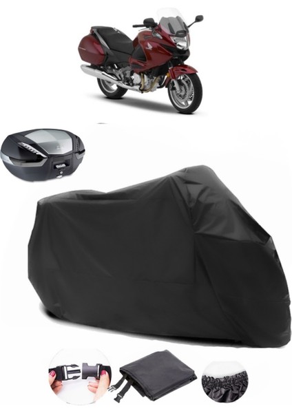 Honda Nt 700 V Deauville Abs Siyah Arka Çanta Uyumlu Motosiklet Branda Lüx Premium Kalite