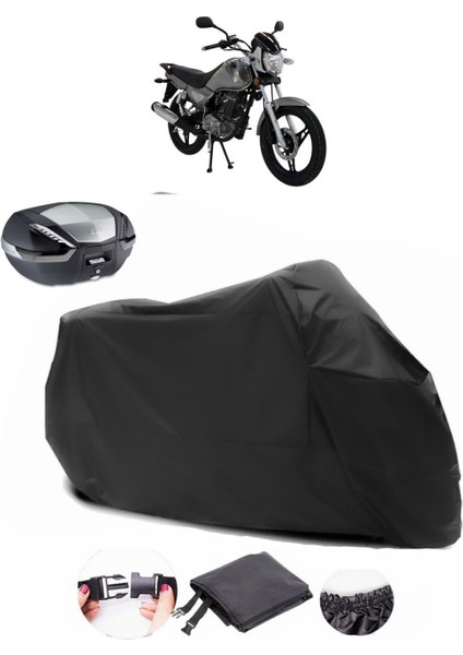 Mondial 125 Mc Roadracer Siyah Arka Çanta Uyumlu Motosiklet Branda Lüx Premium Kalite