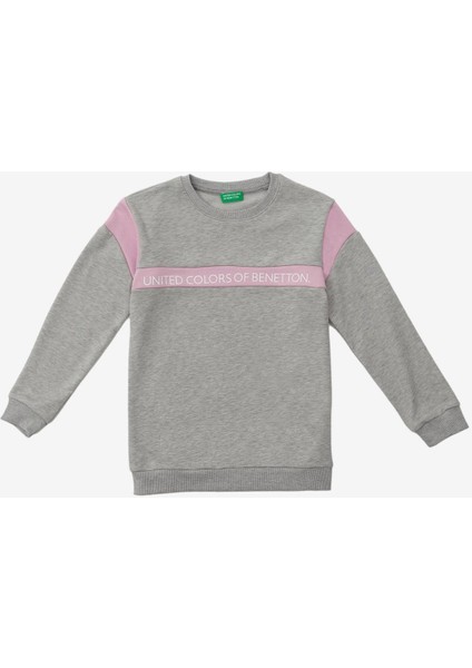 United Colors Of Bennetton Kız Çocuk Sweatshirt