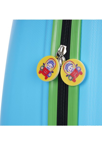 Disney Serisi 411 Mavi Erkek Çocuk Valizi