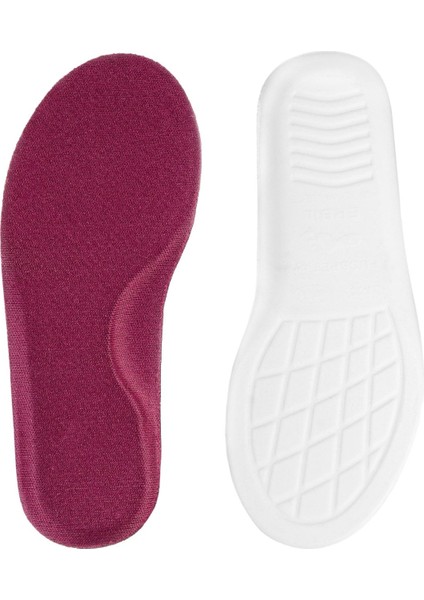 Bebek ve Çocuk İçin Spor Ayakkabı Patik İç Tabanlığı, Ark Destekli Gündelik Tabanlık - MF11 Bordo - 32/33 Numara