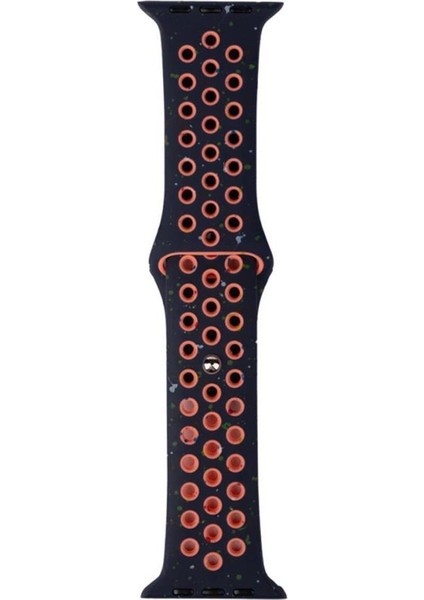 Watch 40MM Krd-02 Yeni Seri Suya Dayanıklı Delikli Renkli Silikon Kordon