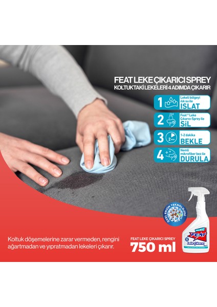 Leke Çıkarıcı Sprey 2 x 750 ml