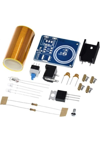 BD243 Mini Tesla Bobini Kiti Sihirli Sahne Dıy Parçaları Boş Işıklar Teknolojisi Diy Elektronik BD243C (Yurt Dışından)