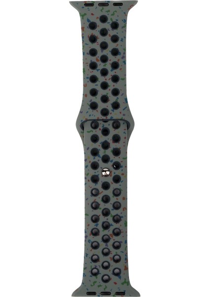 Apple Watch Seri 1/2/3/4/5/6/7/8/se/ultra 38MM 40MM 41MM Yeni Seri Renk Desenli Kordon Silikon Strap Kayış Krd-02 fiyatları