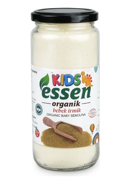 Essen Organik Bebek Irmik 330 gr (Yurt Dışından)