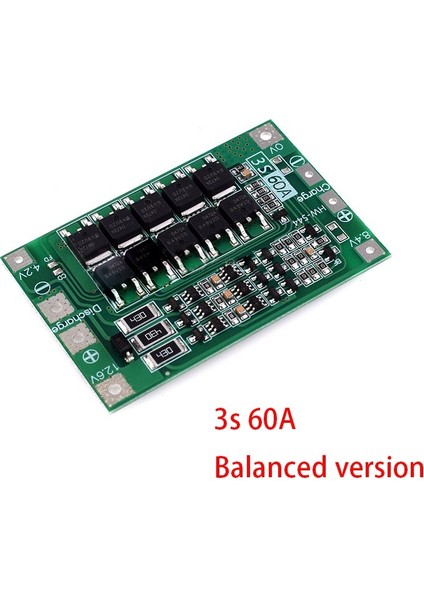3s/4s 40A 60A Li-Ion Lityum Pil Şarj Cihazı Koruma Levhası 18650 Bms Matkap Motoru Için 11.1V 12.6V/14.8V 16.8V Geliştirme/denge (Yurt Dışından) fiyatları