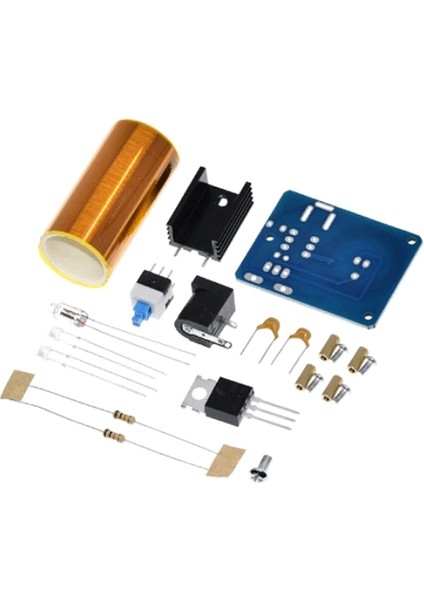 BD243 Mini Tesla Bobini Kiti Sihirli Sahne Dıy Parçaları Boş Işıklar Teknolojisi Diy Elektronik BD243C (Yurt Dışından)