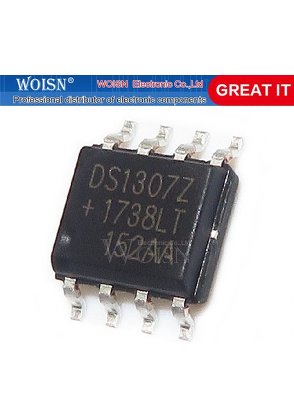 10 Adet DS1307Z DS1307 Sop-8 (Yurt Dışından)
