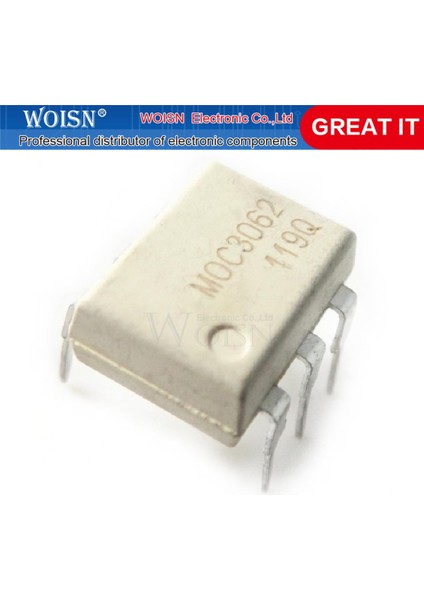 10 Adet MOC3062 3062 Dıp-6 (Yurt Dışından)