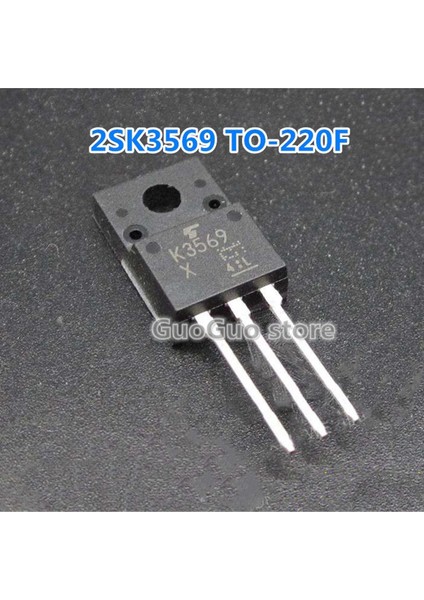 Guangdong Spirit Adet 2SK3569 K3569 TO-220F 10A 600 V N-Kanal Mosfet Transistör Yeni (Yurt Dışından)