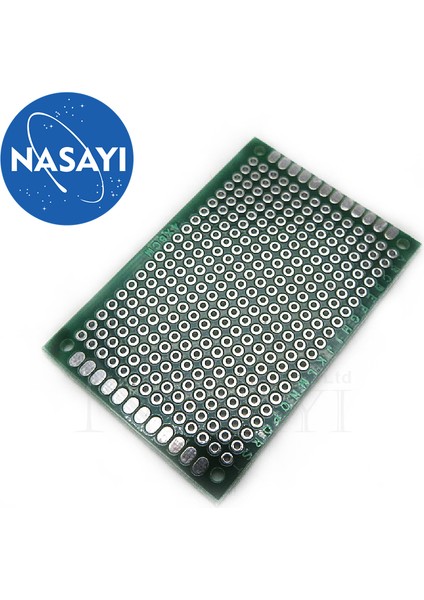 5 Adet Çift Taraflı Sprey Kalay Yeşil Yağ Cam Elyaf Levha Pcb Kartı 4x6 cm Kalınlık 1.6 (Yurt Dışından)