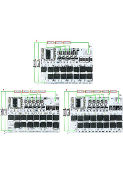 3s/4s/5s Bms 12V 16.8V 21V 3.7V 100A Li-Ion Lmo Üçlü Lityum Pil Koruma Devre Li-Polimer Denge Şarj (Yurt Dışından) modelleri