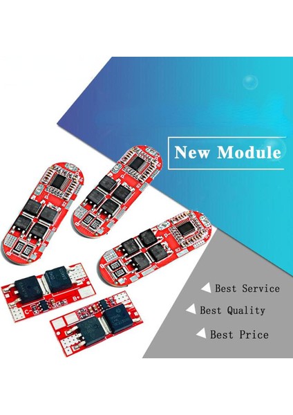 Bms 1s 2s 10A 3s 4s 5s 25A Bms 18650 Li-Ion Lipo Lityum Pil Koruma Devre Kartı Modülü Pcm 18650 Lipo Bms Şarj Cihazı (Yurt Dışından)