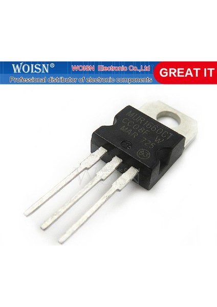 10 Adet MUR1660CT MUR1660 TO-220 (Yurt Dışından)