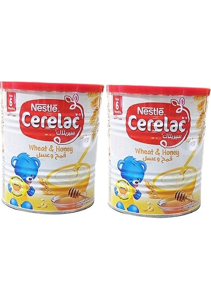 Nestle Cerelac Buğday ve Bal "wheat & Honey" 2 Adet x 400 G (Yurt Dışından)