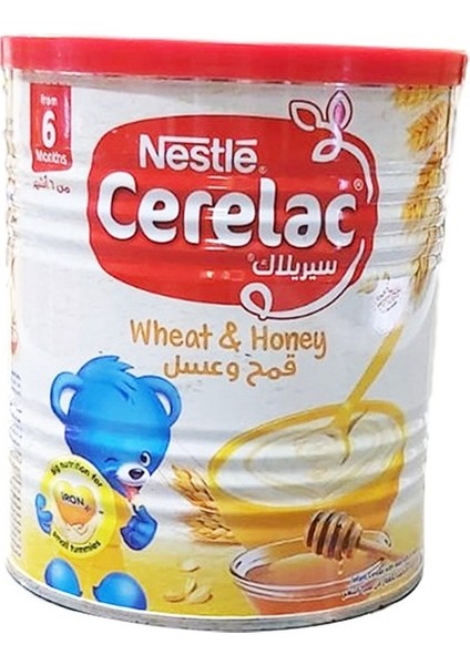 Nestle Cerelac Buğday ve Bal "wheat & Honey" 2 Adet x 400 G (Yurt Dışından)