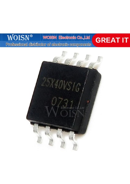 10 Adet W25X40VSIG 25X40VSIG 25X40 Sop-8 (Yurt Dışından)