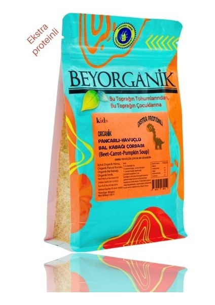 Beyorganik Prebiyotikli Havuçlu Kabak Çorbası 160 gr (Yurt Dışından)