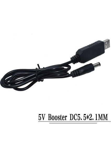 USB Güç Artırma Kablosu Dc 5V - Dc 5V / 9V / 12V Yükseltme Modülü USB Dönüştürücü Adaptör Kablosu 2.1x5.5mm Fiş Güçlendirme Hattı (Yurt Dışından)