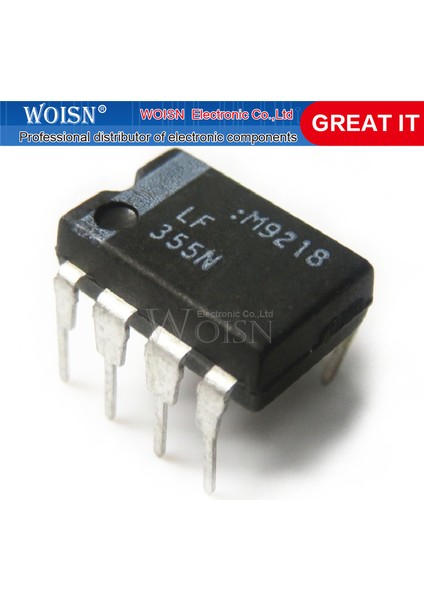10 Adet LF355N LF355 Dıp-8 (Yurt Dışından)