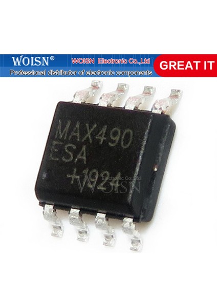 10 Adet MAX490ESA MAX490 Sop-8 (Yurt Dışından)