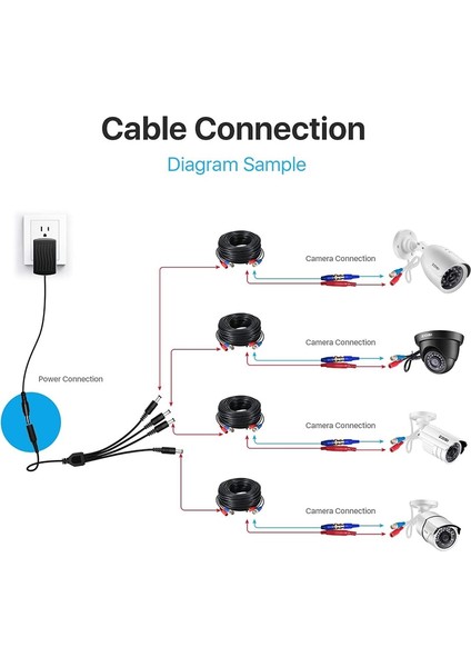 Guangdong Spirit Dc Güç Splitter 12 V 1 Kadın 2 3 4 8 Erkek Kablo Konektörü 5.5mm x 2.1mm Güç Kablosu Güvenlik Kamerası LED Şerit Oyun Konsolu (Yurt Dışından)